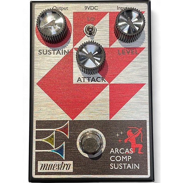 Used Maestro Arcas Compressor Sustainer Effect Pedal