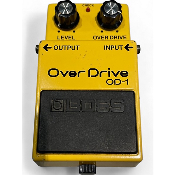 Vintage 1980s BOSS OD1 Overdrive Effect Pedal