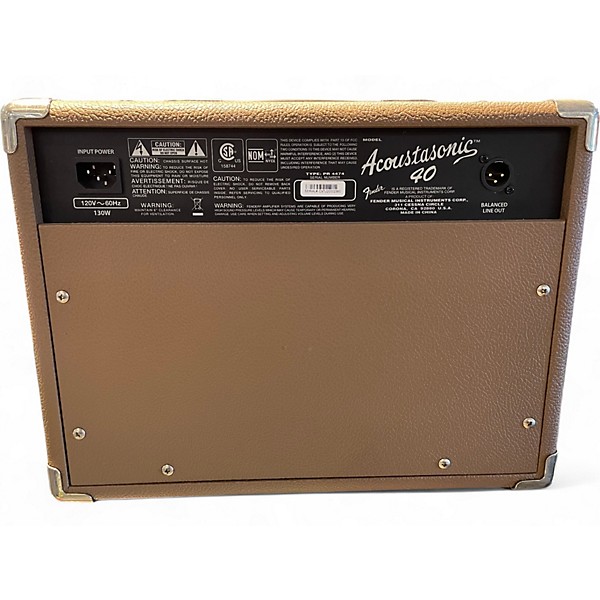 Used Fender ACOUSTASONIC 40