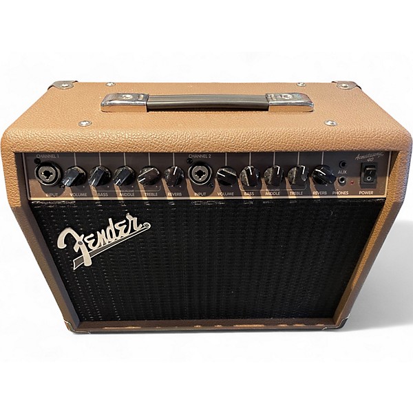 Used Fender ACOUSTASONIC 40