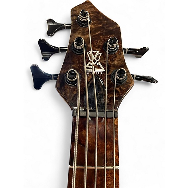 Used Sj Guitars SJ 5 2 Color Sunburst Electric Bass Guitar