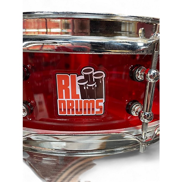 Used Rl Drums 14in ACRYLIC Red Drum