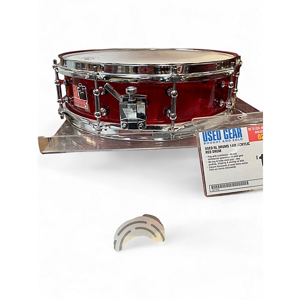 Used Rl Drums 14in ACRYLIC Red Drum