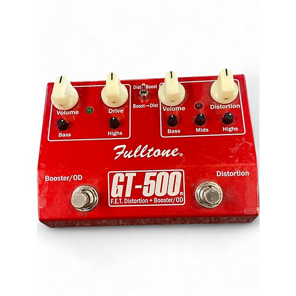 Used Fulltone GT500 Distortion Boost Effect Pedal