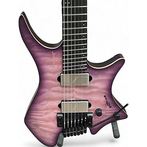 Used strandberg boden nxt 7 prog Purple Solid Body Electric Guitar