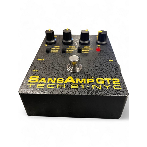 Used Tech 21 Sansamp GT2 Tube Amp Emulator Effect Pedal