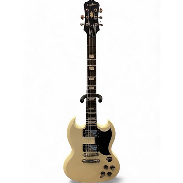 Used Epiphone Limited Edition 1961 SG Standard Alpine White Solid Body Electric Guitar,Specials : American Fashion Style Bags On Sale Used Epiphone Limited Edition 1961 SG Standard Alpine White Solid Body Electric Guitar,Specials : American Fashion Style Bags On Sale