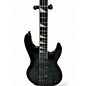 Used Jackson JS3Q Transparent Black Burst Electric Bass Guitar