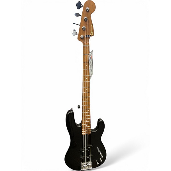 Used Charvel Pro Mod San Dimas PJ IV Metallic Black Electric Bass Guitar,Specials : American Fashion Style Bags On Sale