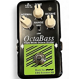 Used EBS Octabass Triple Mode Bass Octave Divider Bass Effect Pedal