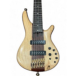 Used 2018 Ibanez SR1306 Natural Electric Bass Guitar