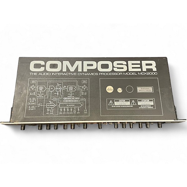 Used Behringer MDX2000 Compressor