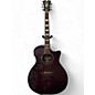 Used D'Angelico Premier Series Bowery Cutaway Black Cherry Burst Acoustic Electric Guitar thumbnail