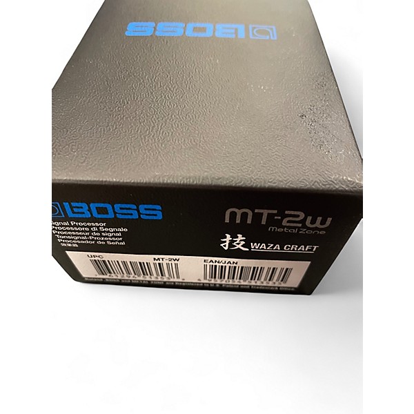 Used BOSS MT-2W Effect Pedal