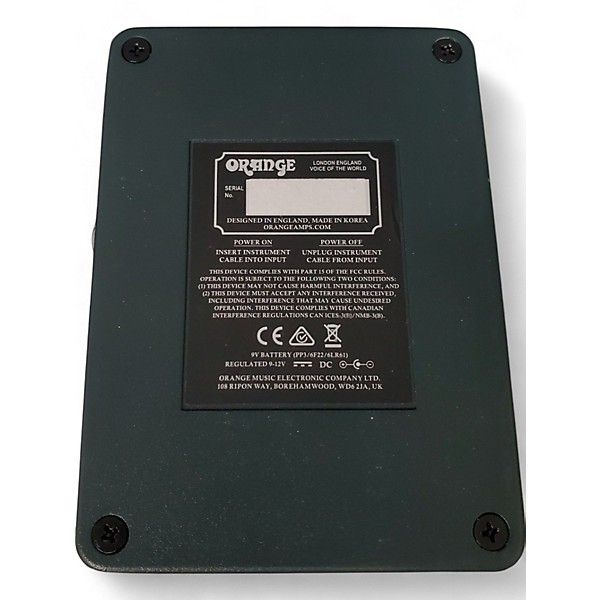 Used Orange the amp detonator Effect Pedal