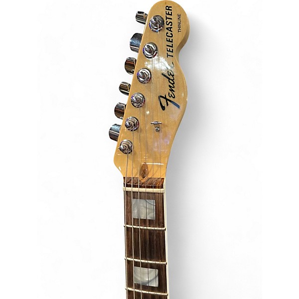 Used Fender Telecaster Thinline Super Deluxe ORANGE Hollow Body Electric Guitar