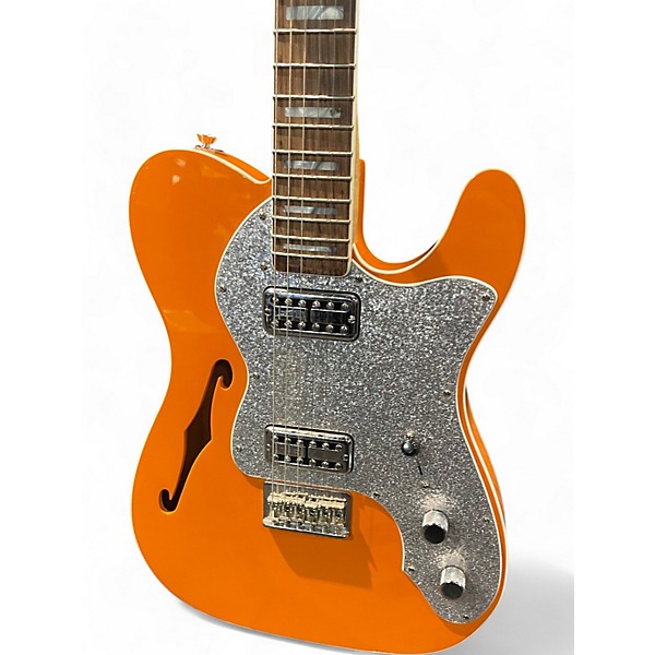 Used Fender Telecaster Thinline Super Deluxe ORANGE Hollow Body Electric Guitar