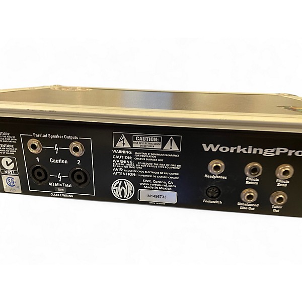 Used SWR WORKINGPRO 700 Bass Amp Head