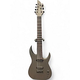 Used Schecter Guitar Research km-7 mk iii Gray Solid Body Electric Guitar