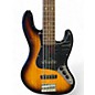 Used Squier Affinity Jazz Bass V 5 String 2 Color Sunburst Electric Bass Guitar