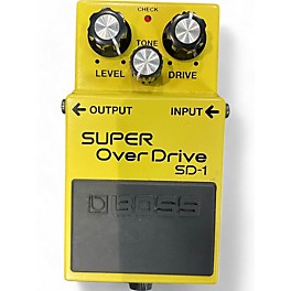 Used BOSS SD1 Super Overdrive Effect Pedal