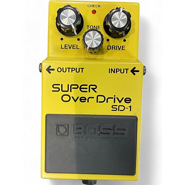 Used BOSS SD1 Super Overdrive Effect Pedal