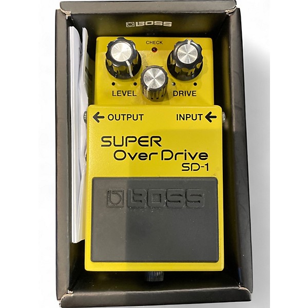 Used BOSS SD1 Super Overdrive Effect Pedal