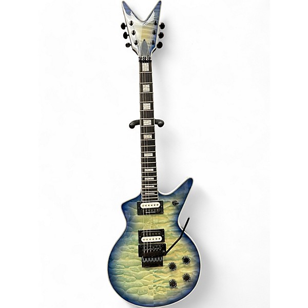Used 2019 Dean CADILLAC SELECT Ocean Blue Burst Solid Body Electric Guitar,Specials : American Fashion Style Bags On Sale