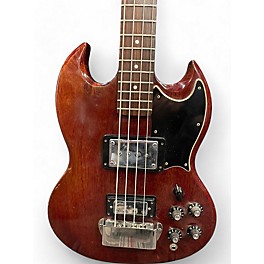 Vintage 1970s Gibson SG Bass Cherry Electric Bass Guitar