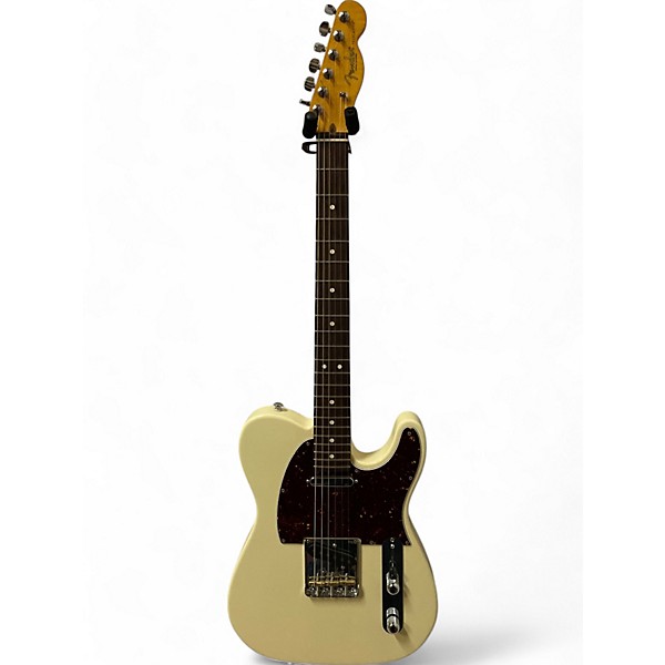 Used 2022 Fender American Professional II Telecaster Olympic White Solid Body Electric Guitar