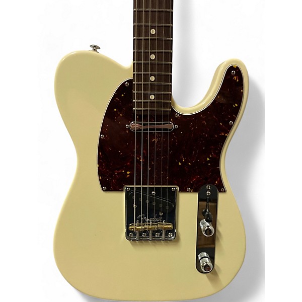 Used 2022 Fender American Professional II Telecaster Olympic White Solid Body Electric Guitar