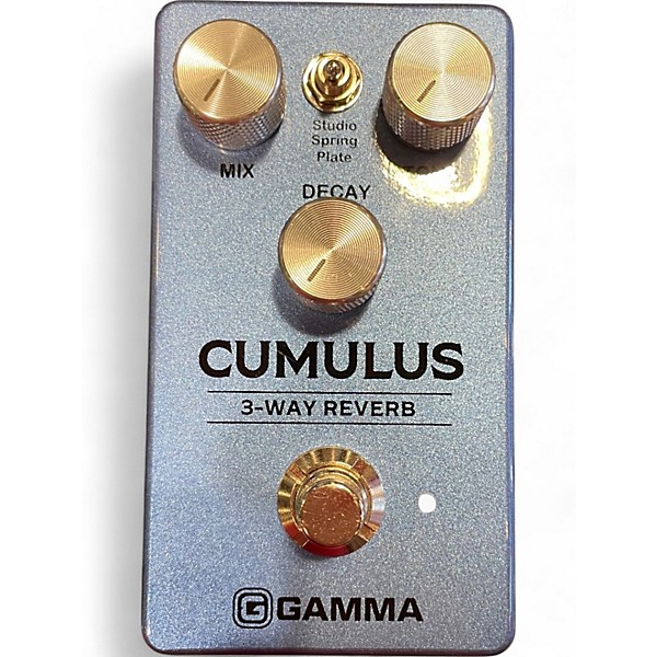 Used GAMMA 3 WAY REVERB Effect Pedal