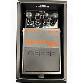 Used BOSS MT2 Metal Zone Distortion Effect Pedal