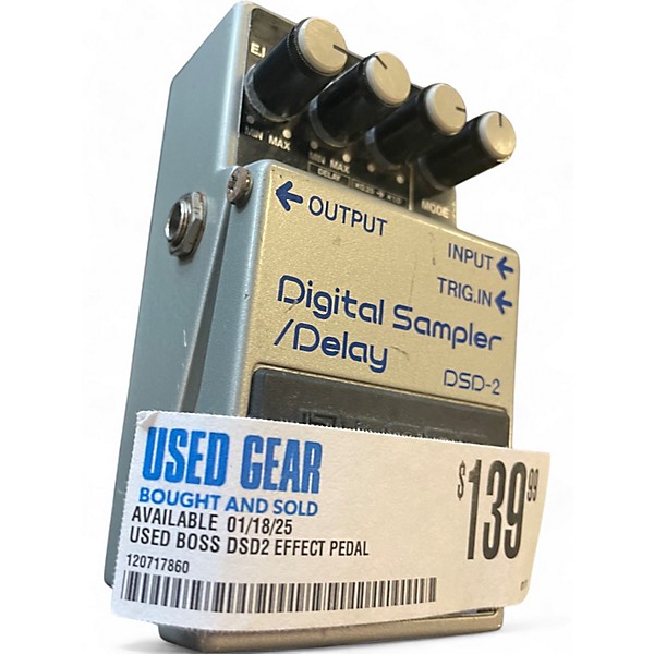 Used BOSS DSD2 Effect Pedal