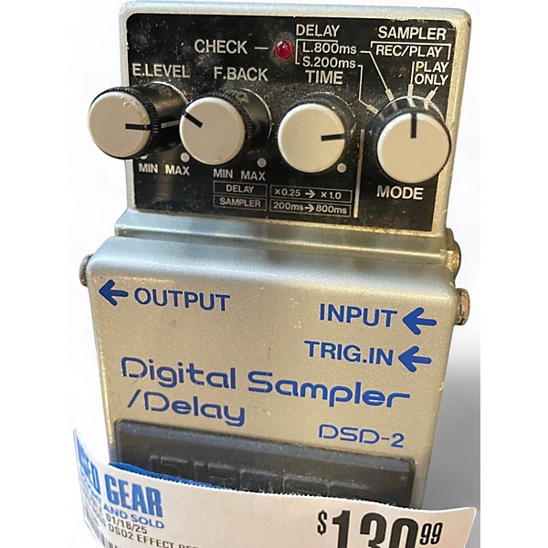Used BOSS DSD2 Effect Pedal
