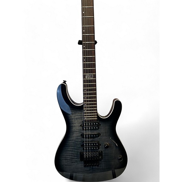 Used Ibanez Kiko 10BP Trans Gray Solid Body Electric Guitar