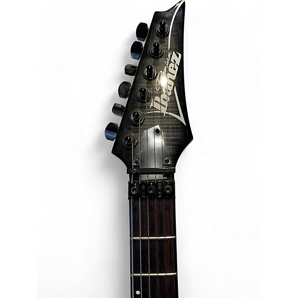 Used Ibanez Kiko 10BP Trans Gray Solid Body Electric Guitar