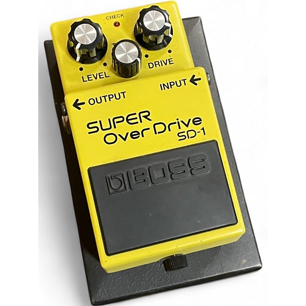 Used BOSS SD1 Super Overdrive Effect Pedal