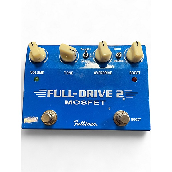 Used Fulltone FD2MOS Fulldrive 2 Mosfet Overdrive Effect Pedal