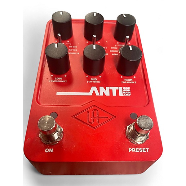 Used Universal Audio UAFX ANTI  1992 High Gain Amp Effects Pedal  Effect Pedal