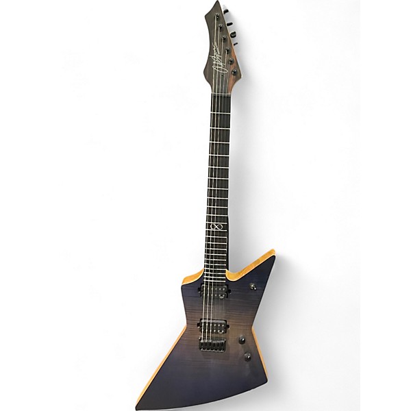 Used Chapman Ghost Fret Pro Blue Solid Body Electric Guitar