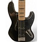 Used Squier Affinity Jazz Bass V 5 String Black Electric Bass Guitar