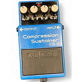 Used BOSS CS3 Compressor Sustainer Effect Pedal