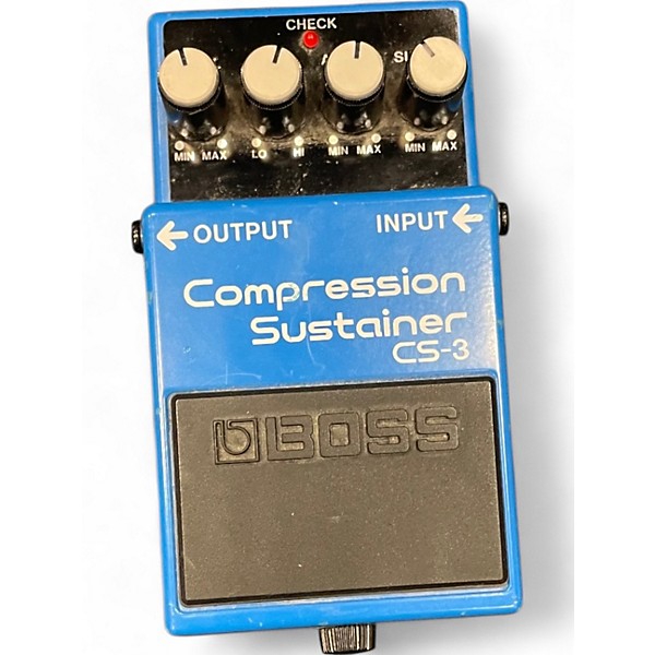 Used BOSS CS3 Compressor Sustainer Effect Pedal