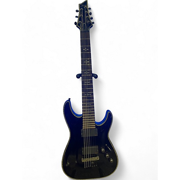 Used Schecter Guitar Research Hellraiser C7 7 String Black Solid Body Electric Guitar,Specials : American Fashion Style Bags On Sale