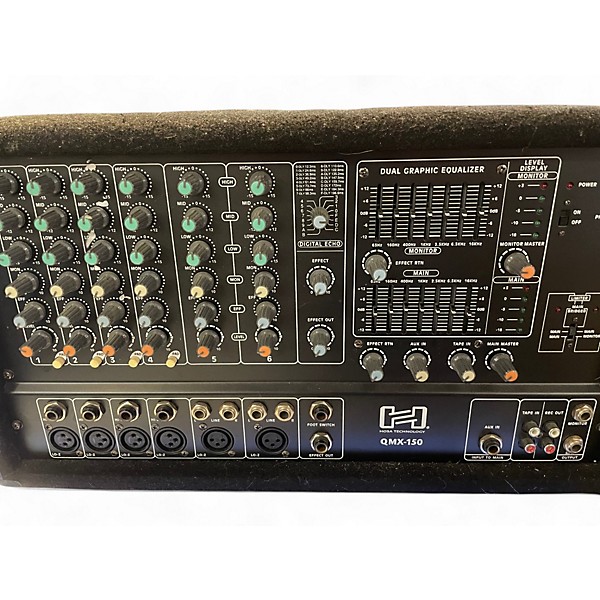 Used Hosa QMX 150 Powered Mixer