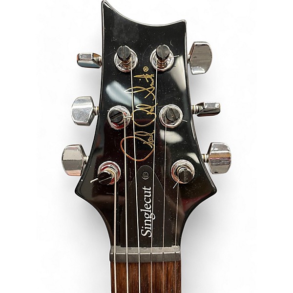 Used PRS Singlecut Black Solid Body Electric Guitar