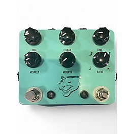 Used JHS Pedals Panther Cub Analog Delay with Tap Tempo V1 Effect Pedal
