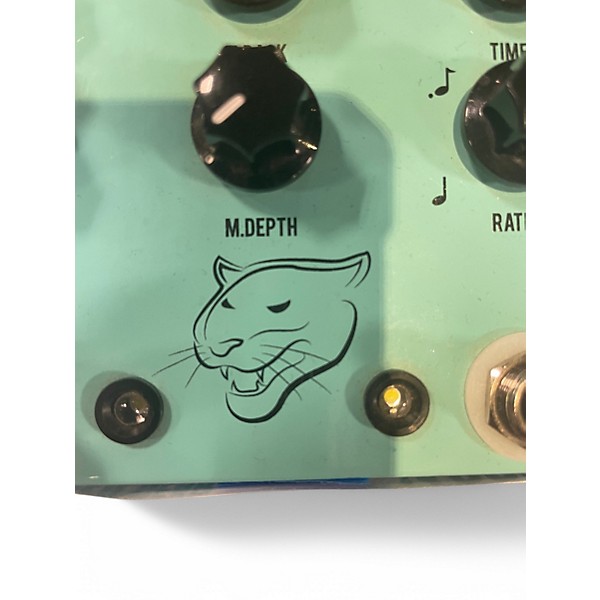 Used JHS Pedals Panther Cub Analog Delay with Tap Tempo V1 Effect Pedal