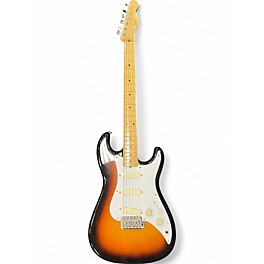 Used 1980s Squier MIJ Bullet Stratocaster 3 Color Sunburst Solid Body Electric Guitar